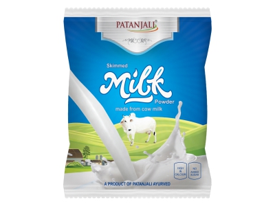 Patanjali COW'S SKIMMED MILK POWDER 500 G - Buy Online