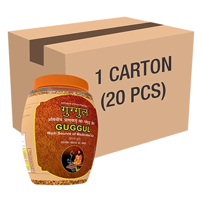 Divya Guggul Havan Dhoop 250g Jar 1 CLD  (20 Pcs)