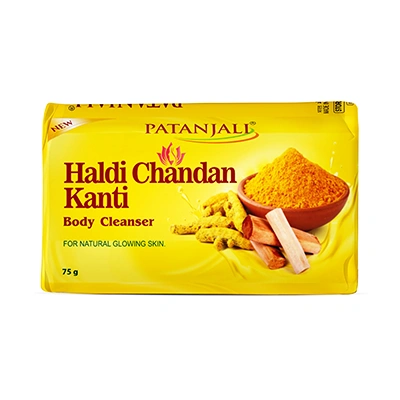 Patanjali Haldi Chandan Kanti Body Cleanser Soap (3X1) 150g