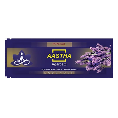 Aastha Agarbatti Lavender - 18 Stick