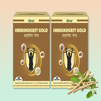 DIVYA IMMUNOGRIT GOLD CAPSULE 30 N (Pack of 2)