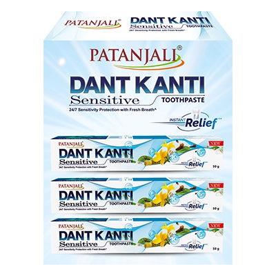 Dant Kanti Sensitive Tp-50gx3 Disp. Pack