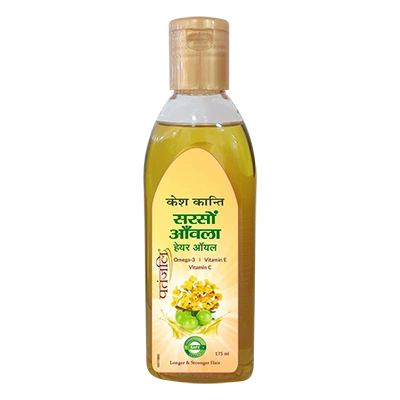 Patanjali Kesh Kanti Sarson Amla Hair Oil 