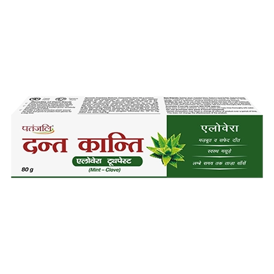 Patanjali Dant Kanti Aloevera Gel Toothpaste 