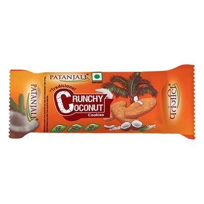 Patanjali Crunchy Coconut Cookies 