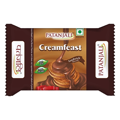 Patanjali Creamfeast Chocolate Biscuit