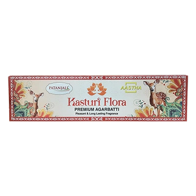 Aastha Premium Agarbatti Kasturi Flora 20N