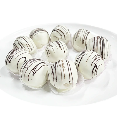 White chocolate laddu