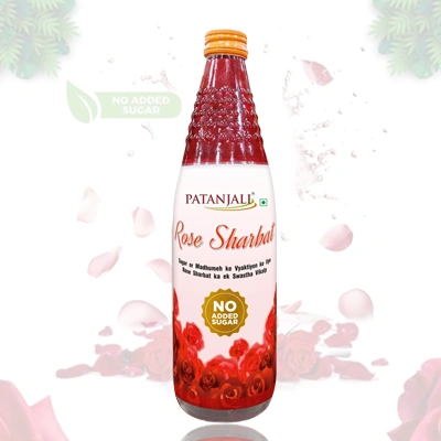 Patanjali Sugar Free Rose Sharbat