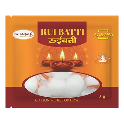 Aastha Round Cotton Wicks (Red)