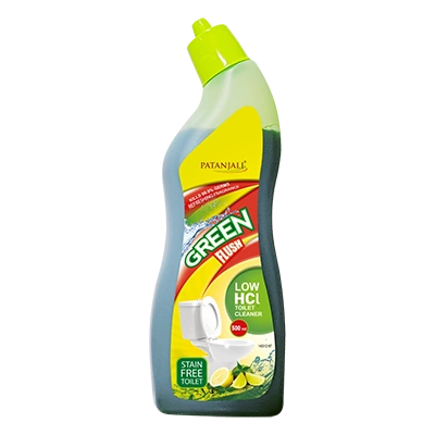 Patanjali Green Flush Toilet Cleaner (Low Hcl)