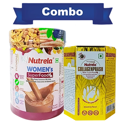Combo Pat. Nutrela Women Superfood + Collagenprash (400G+400G)
