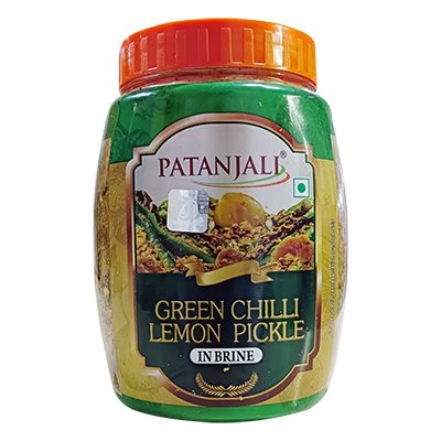 Green Chilli Lemon Pickle