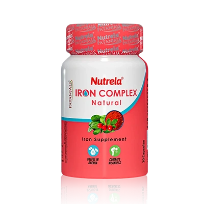 Patanjali Nutrela Iron Complex Natural Capsule
