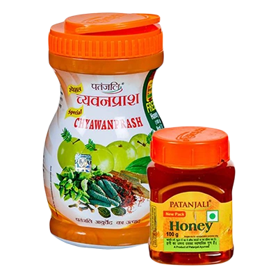 Patanjali Special Chyawanprash 1 Kg - FREE Honey 100 G
