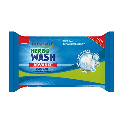 Patanjali Herbo Wash Advance Blue Bar