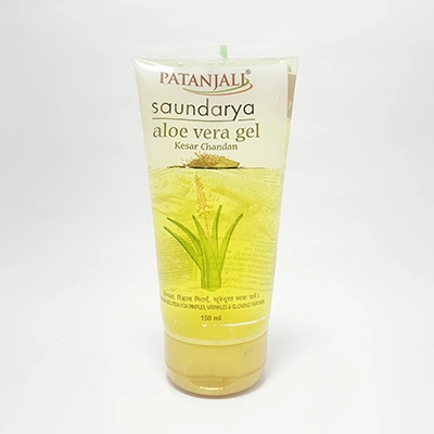 Patanjali Saundarya Aloe Vera Gel Kesar Chandan 