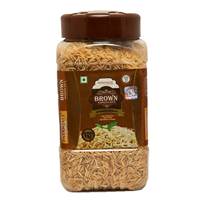 Patanjali Brown Basmati Rice Jar