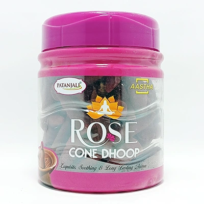 Aastha Rose Cone Dhoop