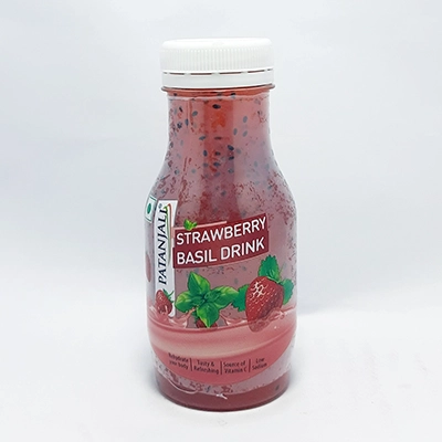 Patanjali Strawberry Basil Drink