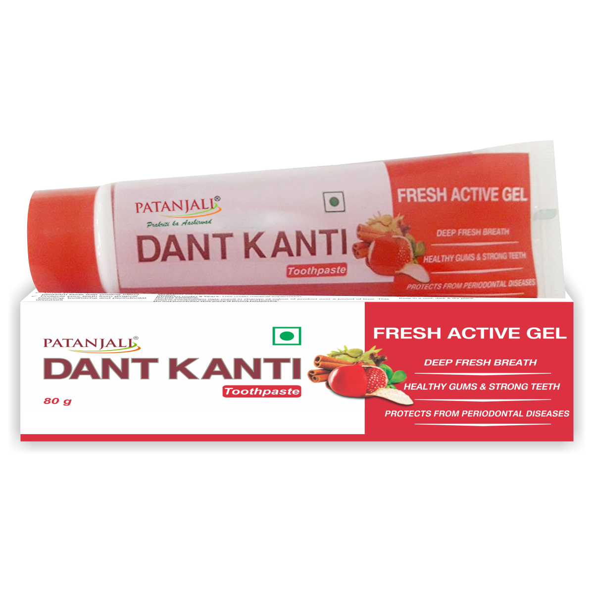Patanjali Dant Kanti Advanced Toothpaste 100 g - Buy Herbal toothpaste ...