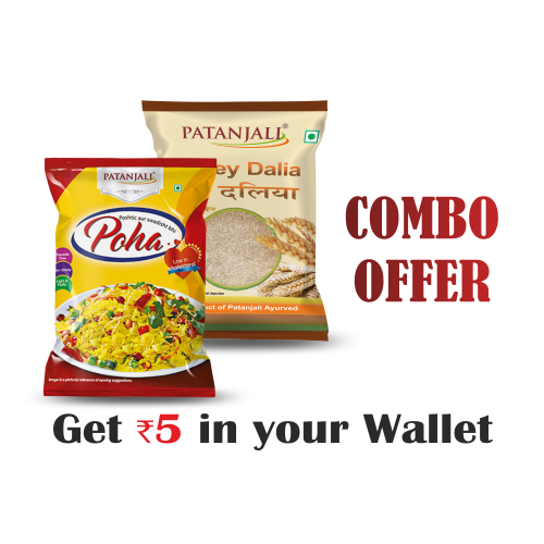 Combo- Barley Dalia 500gm + Poha 500 gm- Rs 5 Off