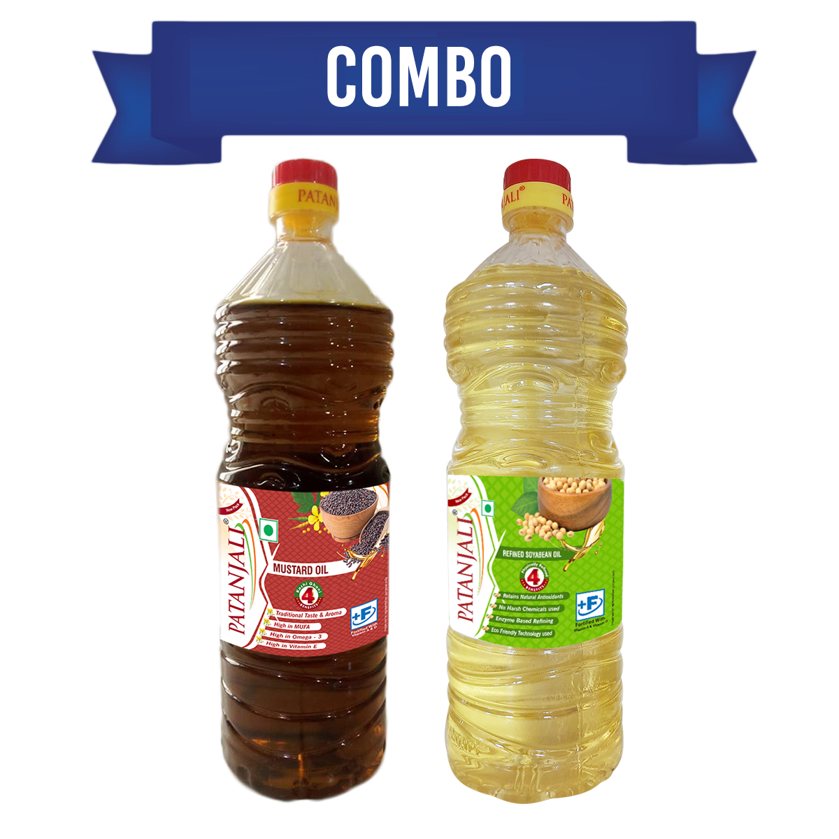 Combo Must Oil+ Soya Oil (1L+1L)(B)