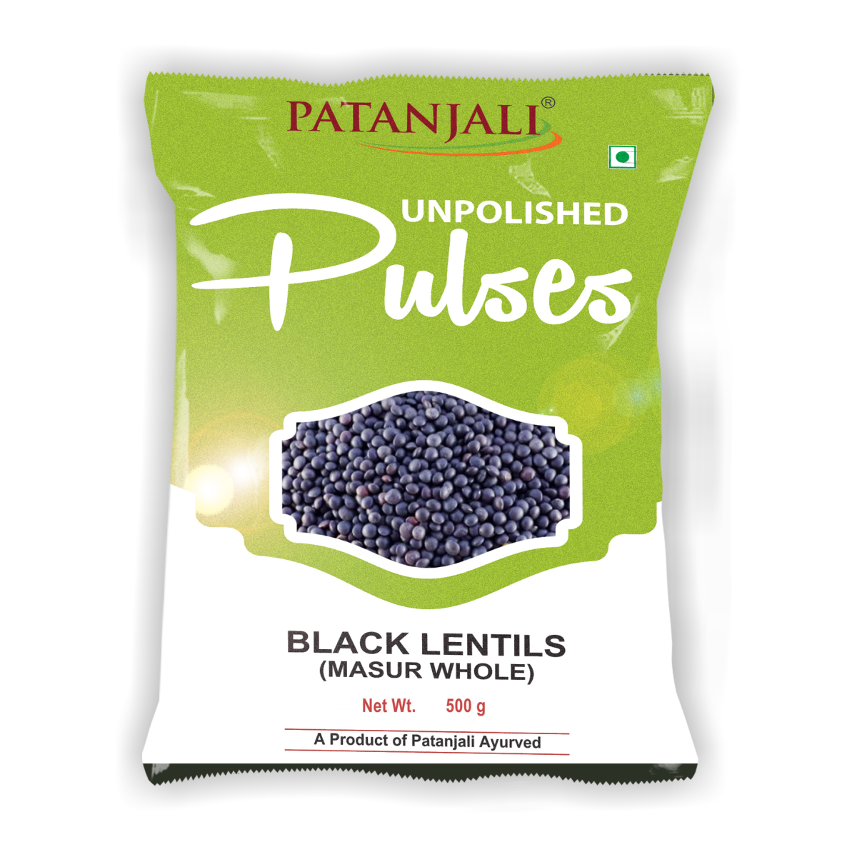 Patanjali Unpolished  Black Masur