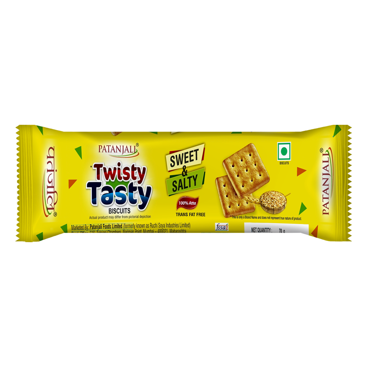 Patanjali Twisty Tasty Biscuits