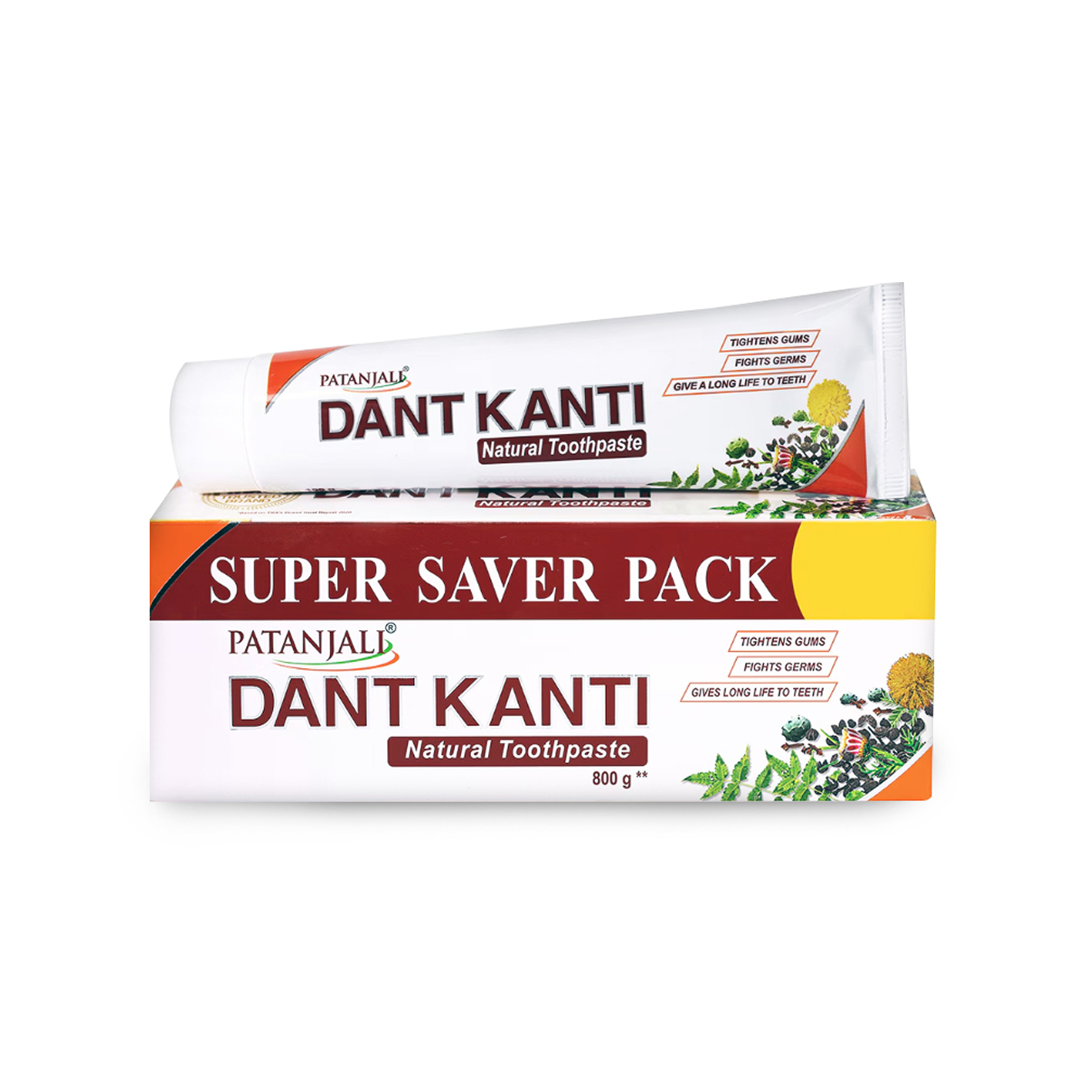 Patanjali Dant Kanti Natural Toothpaste Value Pack