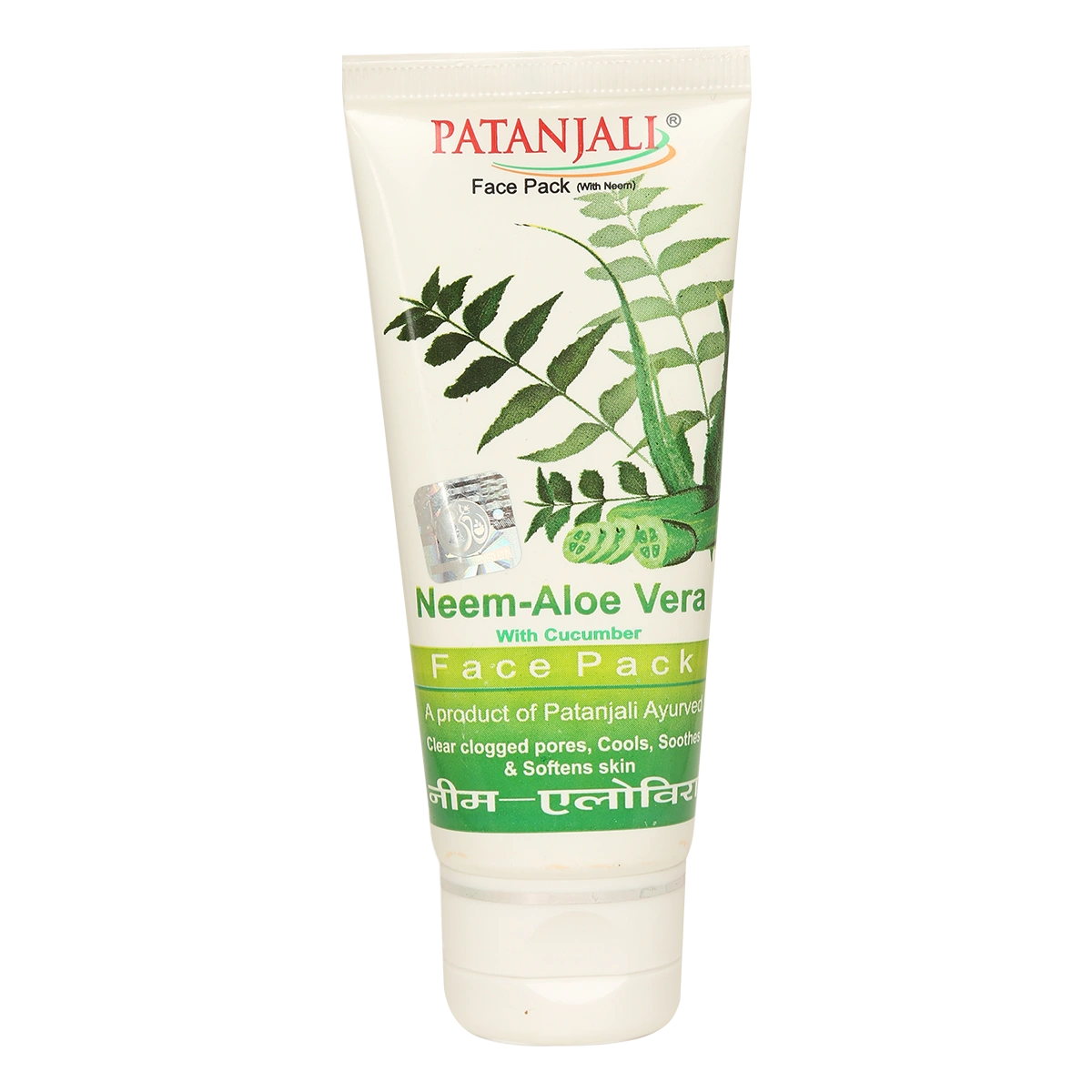 Patanjali Aloevera Neem Cucumber Face Pack