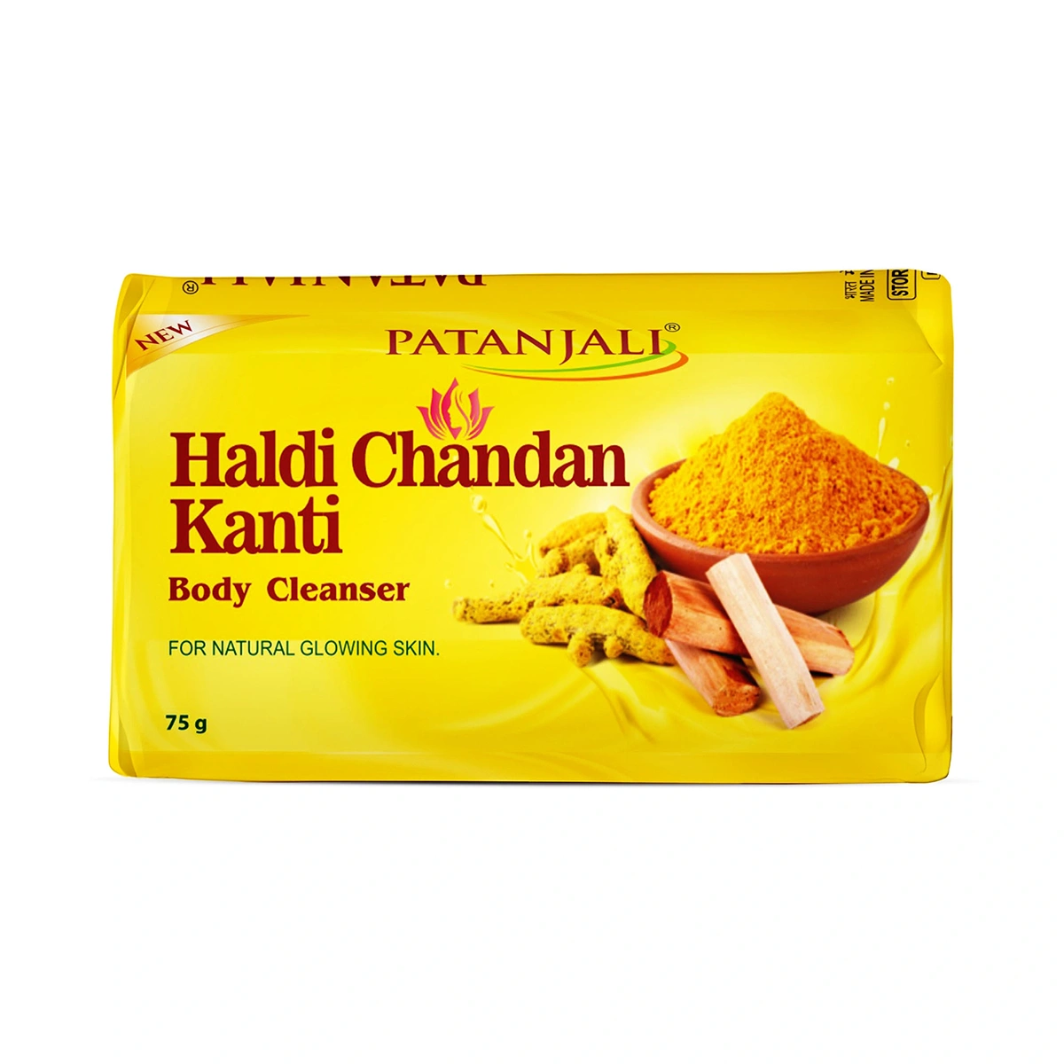 Patanjali Haldi Chandan Kanti Body Cleanser Soap (3X1) 150g