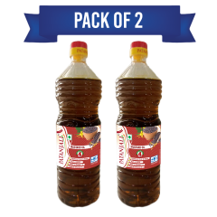 Combo Mustard Oil 1L (B)  (Pack Of 2)