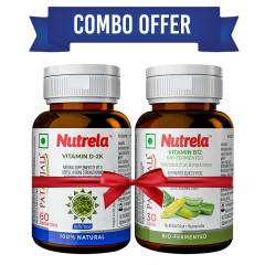 Combo Pat. Nutrela Vitamin D2K + B12 (60N+30)