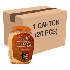 Divya Guggul Havan Dhoop 250g Jar 1 CLD  (20 Pcs)