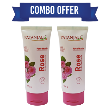 Combo Rose Face Wash 100 Gm(Pack Of 2)