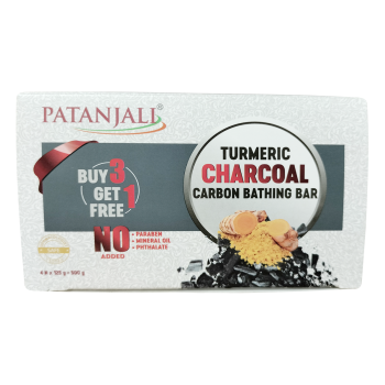 TURMERIC CHARCOAL BATHING BAR 125G(B3G1)