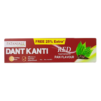 Dant Kanti Red Toothpaste (Pan Flavour) 80g+25% Extra