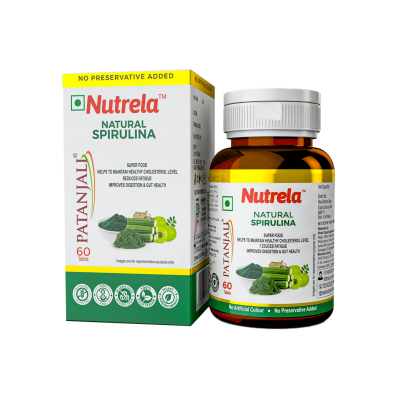 Patanjali Nutrela Spirulina Natural