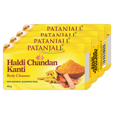 Haldi Chandan Kanti Body Cleanser(4x1) 45gm