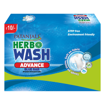 Patanjali Herbo Wash Advance Blue Bar