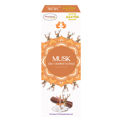 Aastha Dry Dhoop Sticks Musk 8 N