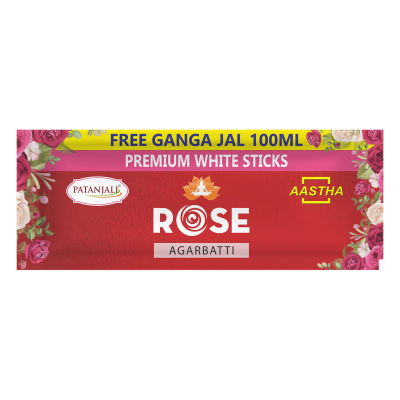 Patanjali Aastha Agarbatti Ws Rose 