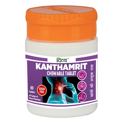 Divya Kanthamrit Chewable Tablet 80 N