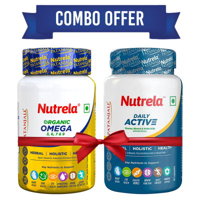 Combo Pat. Nutrela Daily Active + Omega 3 Softgel Capsule (30N+60N)