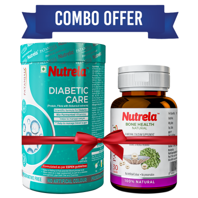 Combo Pat. Nutrela Diabetic Care  + Bone Health (400G+30N)