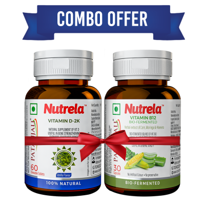 Combo Pat. Nutrela Vitamin D2K + B12 (60N+30)